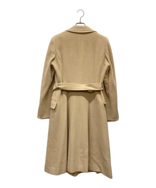 icB（アイシービー）icB (アイシービー) ウールトレンチコート ベージュ サイズ:9　B82-86,H89-92,T160-168の古着・服飾アイテム