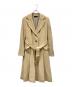 icB（アイシービー）の古着「ウールトレンチコート」｜ベージュ