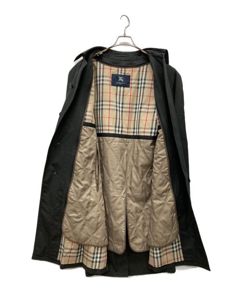 BURBERRY LONDON（バーバリーロンドン）BURBERRY LONDON (バーバリーロンドン) ライナー付コート ブラック サイズ:表記無しの古着・服飾アイテム