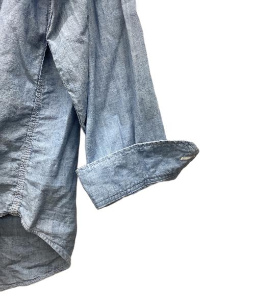 big mac（ビッグマック）BIG MAC (ビッグマック) シャンブレーシャツ スカイブルー サイズ:L 16/-16 1/2の古着・服飾アイテム