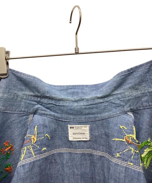 J.C.PENNY（ジェーシーペニー）J.C.PENNY (ジェーシーペニー) シャンブレーシャツ スカイブルー サイズ:不明の古着・服飾アイテム