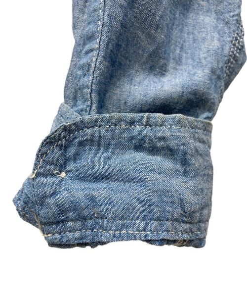 big mac（ビッグマック）big mac (ビッグマック) シャンブレーシャツ スカイブルー サイズ:不明の古着・服飾アイテム