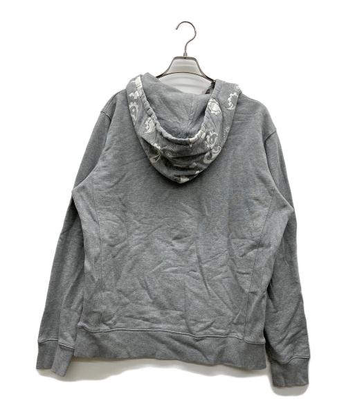 stussy（ステューシー）stussy (ステューシー) 後付けパーカー グレー サイズ:XLの古着・服飾アイテム