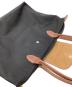 中古・古着 LONGCHAMP (ロンシャン) トートバッグ ブラック：5000円