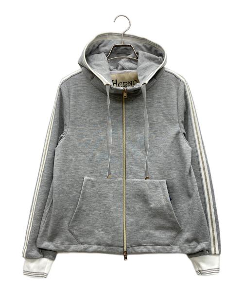 HERNO（ヘルノ）HERNO (ヘルノ) ジップパーカー グレー サイズ:44の古着・服飾アイテム