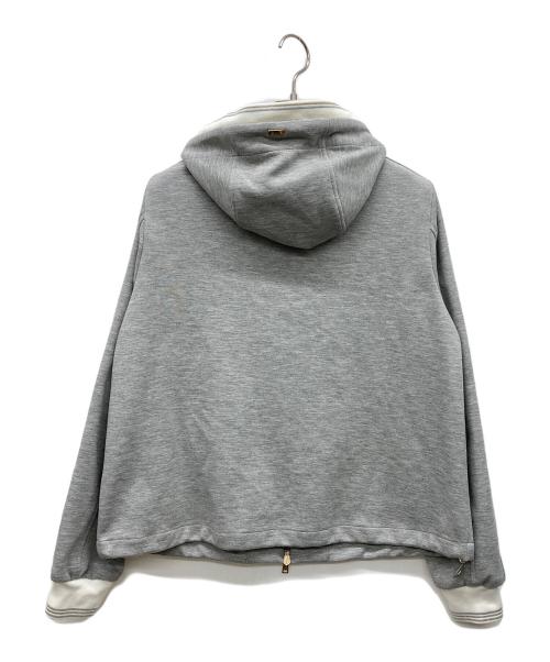HERNO（ヘルノ）HERNO (ヘルノ) ジップパーカー グレー サイズ:44の古着・服飾アイテム