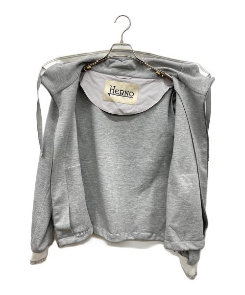 HERNO（ヘルノ）HERNO (ヘルノ) ジップパーカー グレー サイズ:44の古着・服飾アイテム