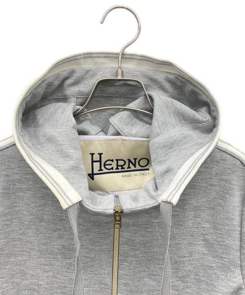 HERNO（ヘルノ）HERNO (ヘルノ) ジップパーカー グレー サイズ:44の古着・服飾アイテム
