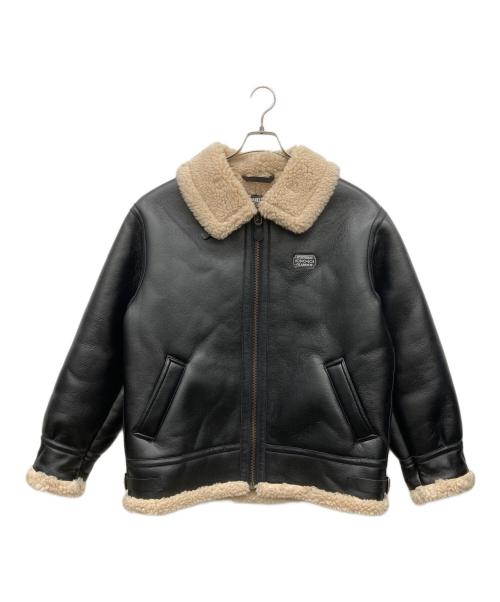 Hysteric Glamour（ヒステリックグラマー）Hysteric Glamour (ヒステリックグラマー) B-3 フライトジャケット ブラック サイズ:Largeの古着・服飾アイテム