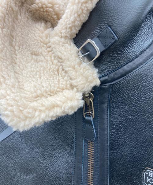 Hysteric Glamour（ヒステリックグラマー）Hysteric Glamour (ヒステリックグラマー) B-3 フライトジャケット ブラック サイズ:Largeの古着・服飾アイテム