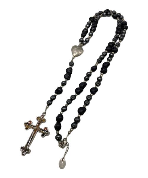 Hysteric Glamour（ヒステリックグラマー）Hysteric Glamour (ヒステリックグラマー) クロスハートネックレス ブラックの古着・服飾アイテム