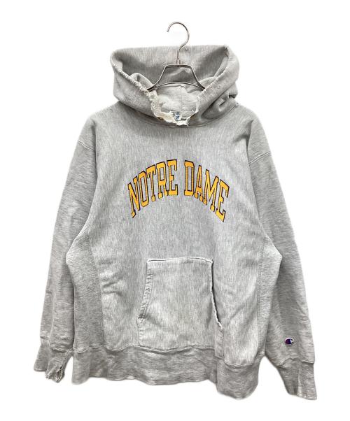 Champion（チャンピオン）Champion (チャンピオン) リバースウィーブパーカー グレー サイズ:LARGEの古着・服飾アイテム