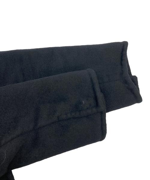 PRADA（プラダ）PRADA (プラダ) アンゴラ混コート ブラック サイズ:36の古着・服飾アイテム