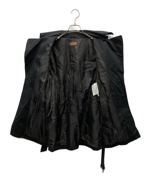 TOD'S（トッズ）TOD'S (トッズ) トレンチコート ブラック サイズ:44の古着・服飾アイテム