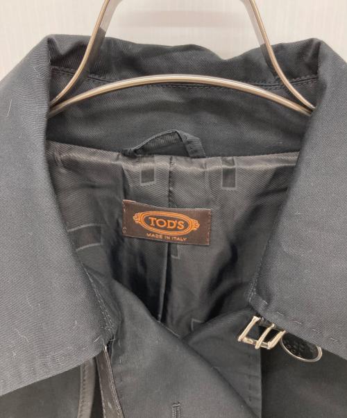 TOD'S（トッズ）TOD'S (トッズ) トレンチコート ブラック サイズ:44の古着・服飾アイテム