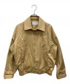 LAZO N33°ラソ エヌ サーティースリーディグリーズ）の古着「スイングトップ」｜ベージュ