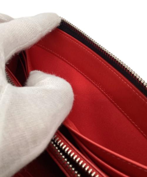 Christian Louboutin（クリスチャン・ルブタン）Christian Louboutin (クリスチャン・ルブタン) スタッズロングウォレット ブラックの古着・服飾アイテム