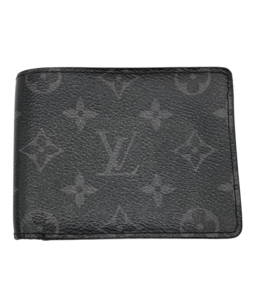 LOUIS VUITTON（ルイ ヴィトン）LOUIS VUITTON (ルイ ヴィトン) ポルトフォイユ ミュルティプル ブラックの古着・服飾アイテム