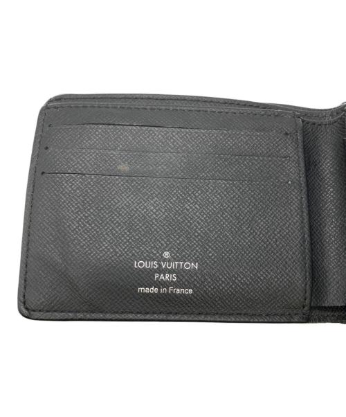 LOUIS VUITTON（ルイ ヴィトン）LOUIS VUITTON (ルイ ヴィトン) ポルトフォイユ ミュルティプル ブラックの古着・服飾アイテム