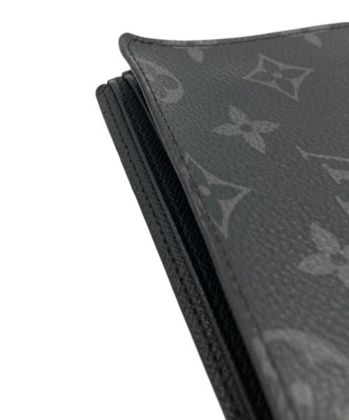 LOUIS VUITTON（ルイ ヴィトン）LOUIS VUITTON (ルイ ヴィトン) ポルトフォイユ ミュルティプル ブラックの古着・服飾アイテム