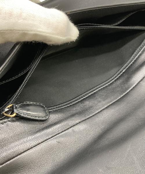 Christian Dior（クリスチャン ディオール）Christian Dior (クリスチャン ディオール) カナージュチェーンショルダーバッグ ブラックの古着・服飾アイテム