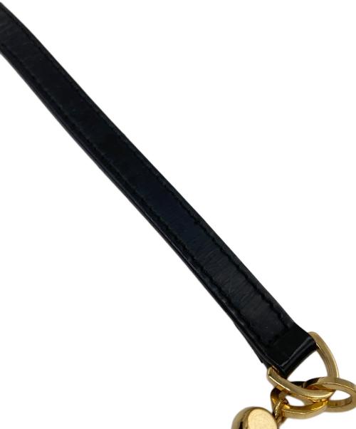 Christian Dior（クリスチャン ディオール）Christian Dior (クリスチャン ディオール) カナージュチェーンショルダーバッグ ブラックの古着・服飾アイテム