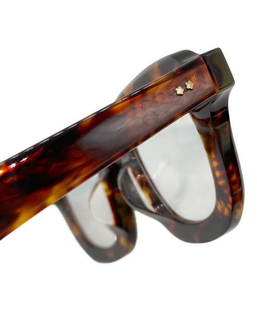 BONNIE CLYDE（ボニークライド）BONNIE CLYDE (ボニークライド) 太縁サングラス GUSTAVE ブラウンの古着・服飾アイテム