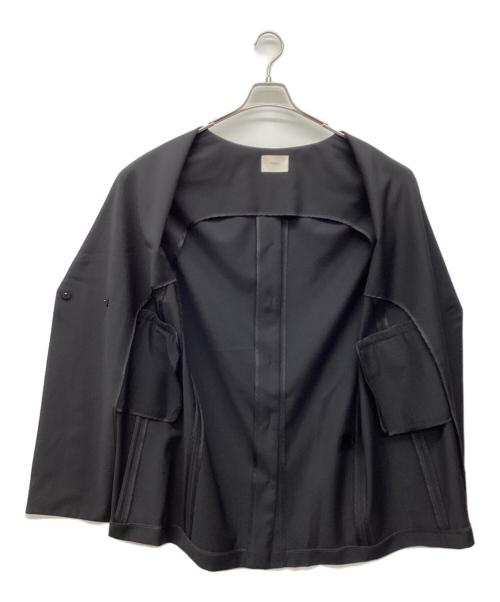 LE PHIL（ル フィル）LE PHIL (ル フィル) サマーウールジレ ブラック サイズ:Fの古着・服飾アイテム