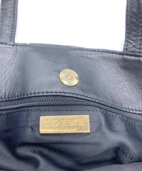LOEWE（ロエベ）LOEWE (ロエベ) リアルファートートバッグ ブラウンの古着・服飾アイテム