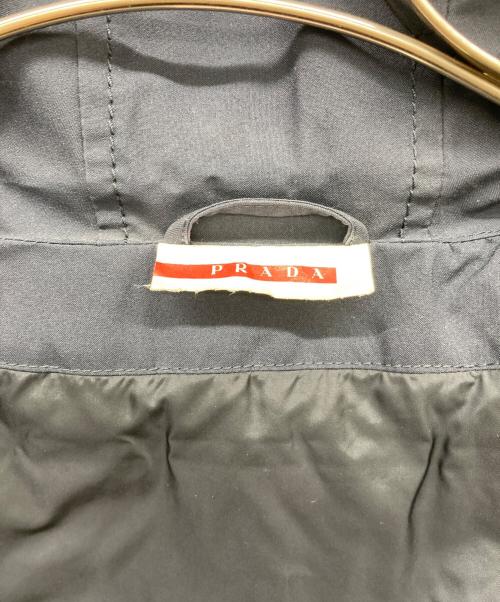 PRADA（プラダ）PRADA (プラダ) フーデッドナイロンベスト ネイビー サイズ:不明の古着・服飾アイテム