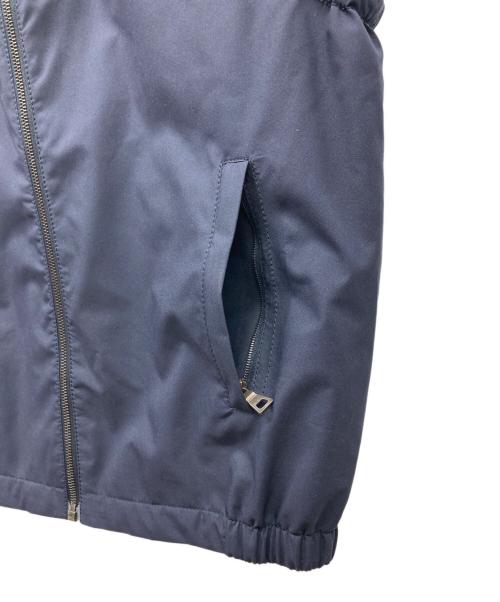 PRADA（プラダ）PRADA (プラダ) フーデッドナイロンベスト ネイビー サイズ:不明の古着・服飾アイテム