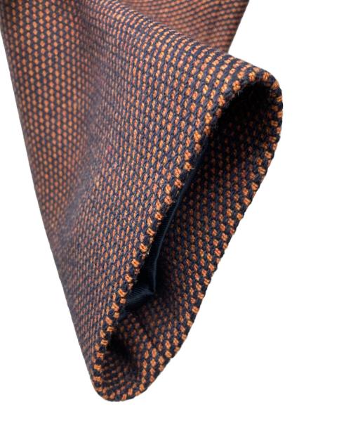 A.P.C.（アーペーセー）A.P.C. (アーペーセー) ウール混スタンドカラーコート ブラウン サイズ:Sの古着・服飾アイテム