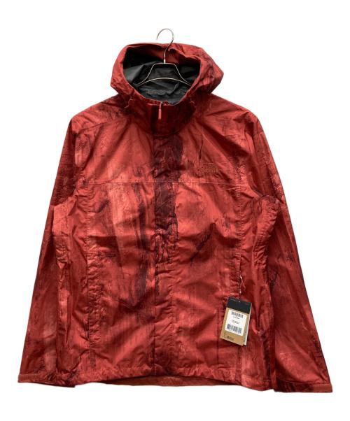 THE NORTH FACE（ザ ノース フェイス）THE NORTH FACE (ザ ノース フェイス) M PRNT VENTURE JKT レッド サイズ:L 未使用品の古着・服飾アイテム