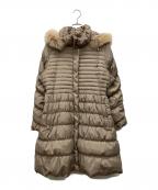 BALMAINバルマン）の古着「ダウンコート」｜ベージュ