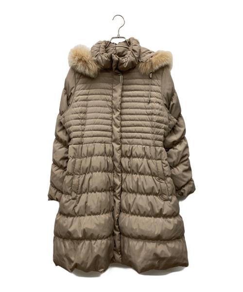 BALMAIN（バルマン）BALMAIN (バルマン) ダウンコート ベージュ サイズ:Mの古着・服飾アイテム