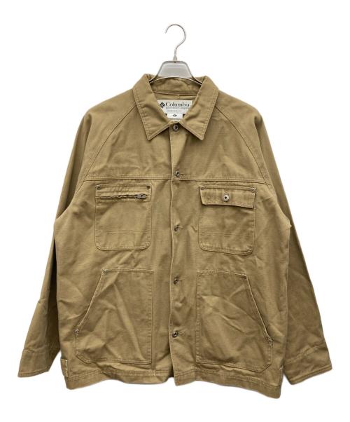 Columbia（コロンビア）Columbia (コロンビア) コットンジャケット ベージュ サイズ:XLの古着・服飾アイテム