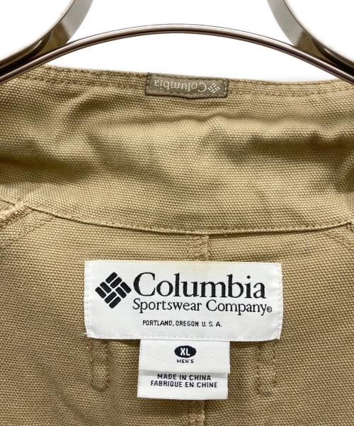 Columbia（コロンビア）Columbia (コロンビア) コットンジャケット ベージュ サイズ:XLの古着・服飾アイテム