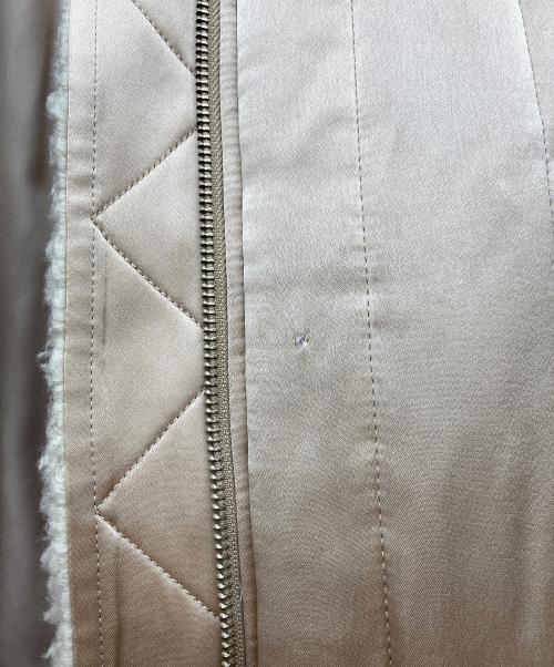 ETRE TOKYO（エトレトウキョウ）ETRE TOKYO (エトレトウキョウ) キルティングボアジャケットMA-1 アイボリー サイズ:Mの古着・服飾アイテム