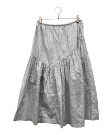 machatt（マチャット）の古着「フラワースカート」｜グレー