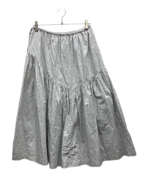 machatt（マチャット）machatt (マチャット) フラワースカート グレー サイズ:表記無しの古着・服飾アイテム