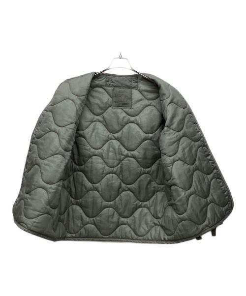 USED（ユーズド）USED (ユーズド) キルティングジャケット グリーン サイズ:Mediumの古着・服飾アイテム