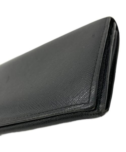 BURBERRY（バーバリー）BURBERRY (バーバリー) 長財布 ブラックの古着・服飾アイテム