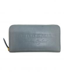 BURBERRY（バーバリー）の古着「ラウンドファスナー財布」｜ネイビー