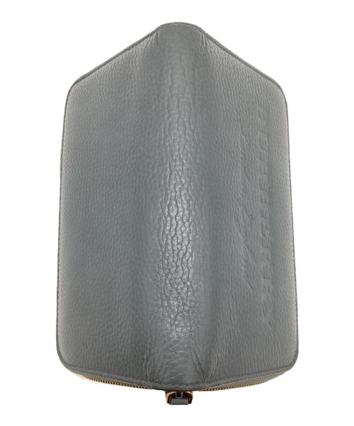BURBERRY（バーバリー）BURBERRY (バーバリー) ラウンドファスナー財布 ネイビーの古着・服飾アイテム