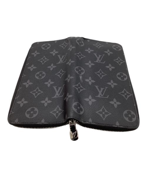 LOUIS VUITTON（ルイ ヴィトン）LOUIS VUITTON (ルイ ヴィトン) ジッピー・ウォレット ヴェルティカル モノグラム  ブラックの古着・服飾アイテム