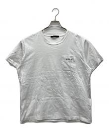 TATRAS（タトラス）の古着「ポケットロゴTシャツ」｜ホワイト