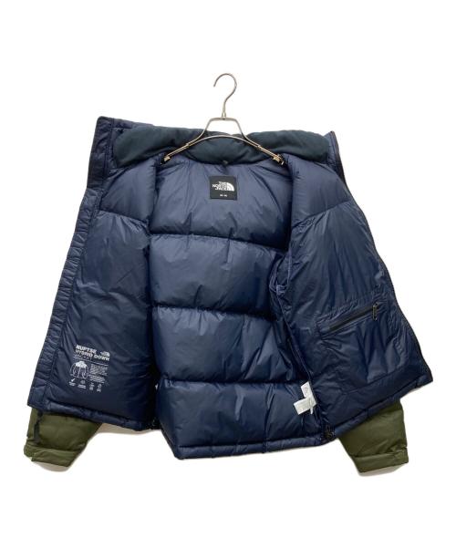 THE NORTH FACE（ザ ノース フェイス）THE NORTH FACE (ザ ノース フェイス) NUPTSE HYBRID DOWN HOODIE ネイビー サイズ:M/95の古着・服飾アイテム