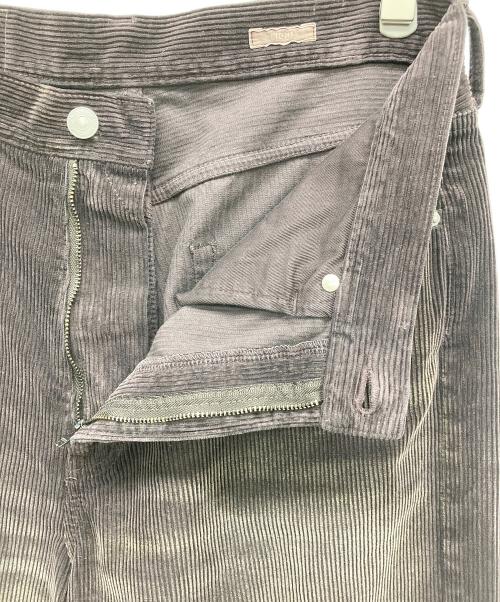 LIDnM（リドム）LIDnM (リドム) SUNBURN AGED CORDUROY PANTS ブラウン サイズ:Lの古着・服飾アイテム