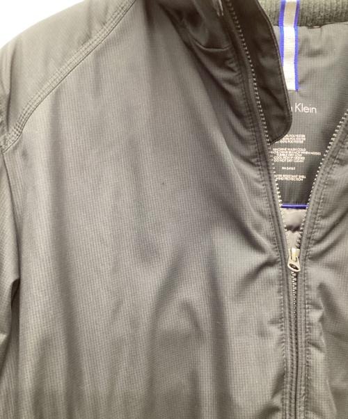 Calvin Klein（カルバンクライン）Calvin Klein (カルバンクライン) ボマージャケット ブラック サイズ:Lの古着・服飾アイテム