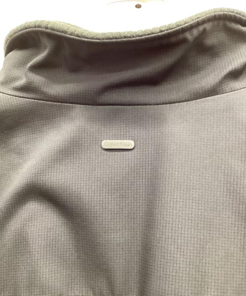 Calvin Klein（カルバンクライン）Calvin Klein (カルバンクライン) ボマージャケット ブラック サイズ:Lの古着・服飾アイテム